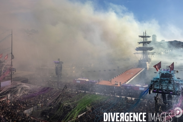 Flamme Olympique à Marseille