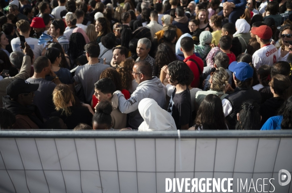 Arrivée de la flamme à Marseille