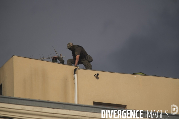 Arrivée de la flamme à Marseille