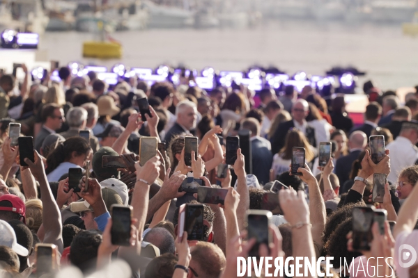 Arrivée de la flamme à Marseille