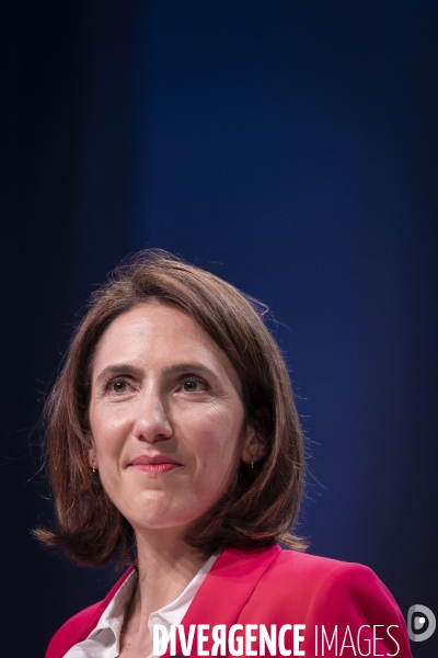 Meeting de Valerie Hayer à la maison de la Mutualité.
