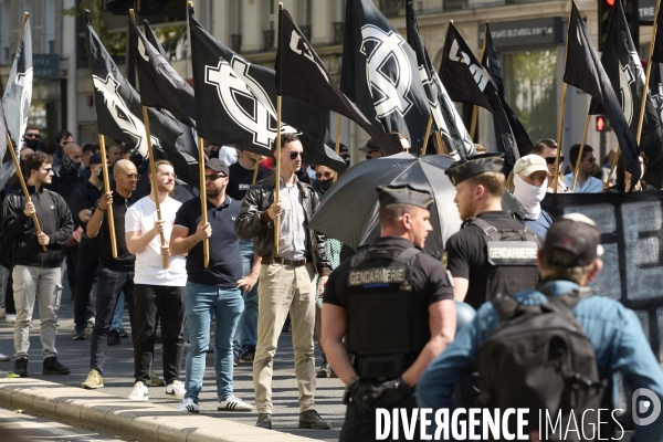 Ultradroite , manifestation « Comité du 9-mai »Construction