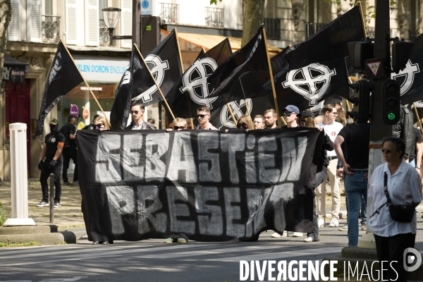Ultradroite , manifestation « Comité du 9-mai »Construction