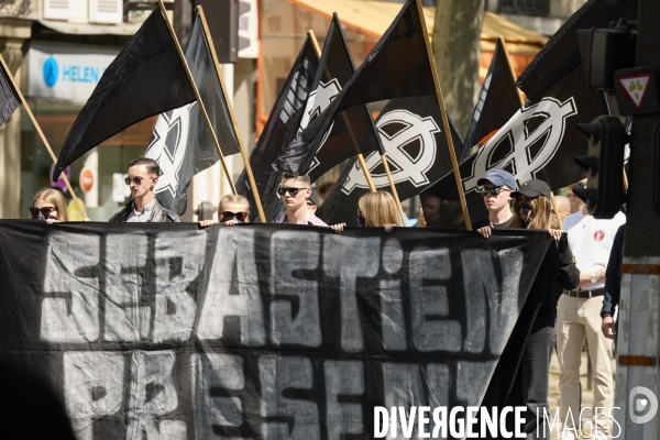 Ultradroite , manifestation « Comité du 9-mai »Construction