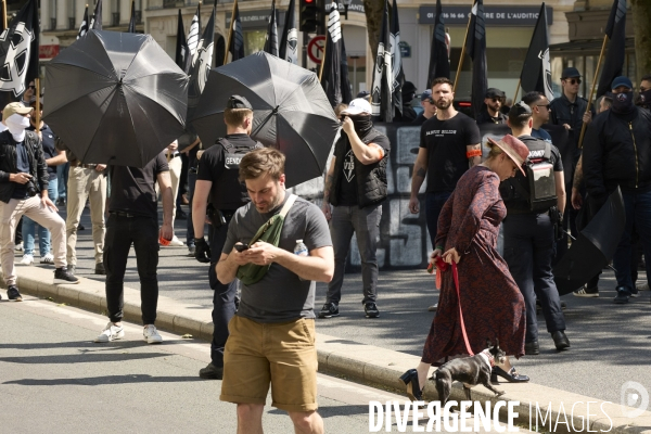 Ultradroite , manifestation « Comité du 9-mai »Construction