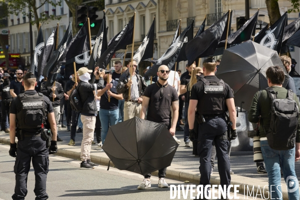 Ultradroite , manifestation « Comité du 9-mai »Construction