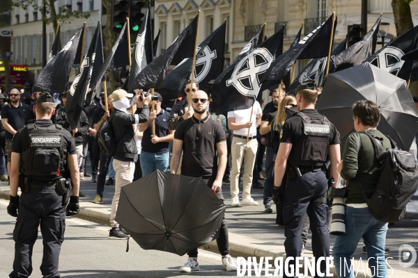 Ultradroite , manifestation « Comité du 9-mai »Construction