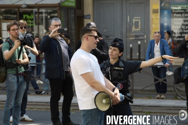 Ultradroite , manifestation « Comité du 9-mai »Construction