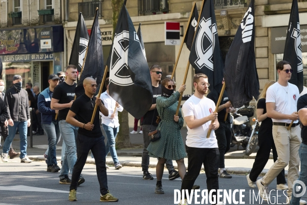 Ultradroite , manifestation « Comité du 9-mai »Construction