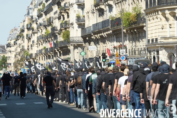 Ultradroite , manifestation « Comité du 9-mai »Construction