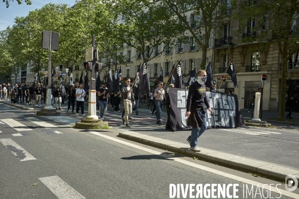 Ultradroite , manifestation « Comité du 9-mai »Construction