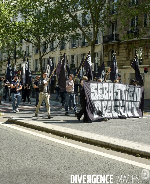 Ultradroite , manifestation « Comité du 9-mai »Construction