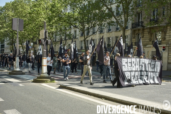 Ultradroite , manifestation « Comité du 9-mai »Construction