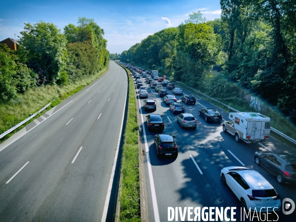 Bouchons sur l A13