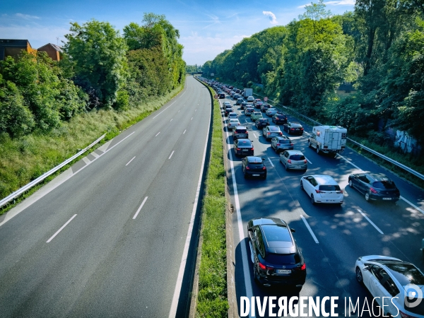 Bouchons sur l A13