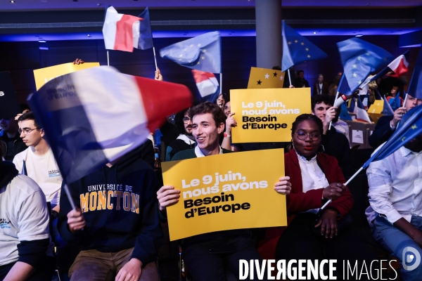 Valerie hayer - meeting de paris pour les europeennes 