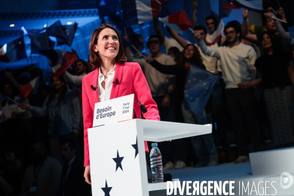 Valerie hayer - meeting de paris pour les europeennes 