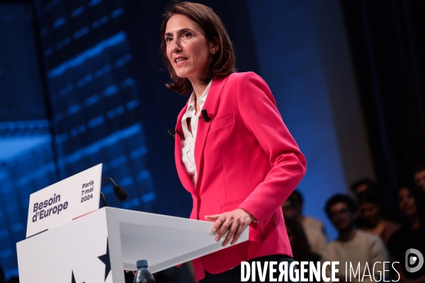 Valerie hayer - meeting de paris pour les europeennes 
