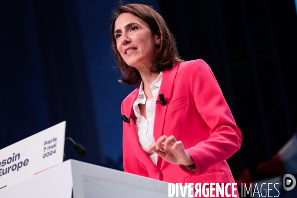 Valerie hayer - meeting de paris pour les europeennes 