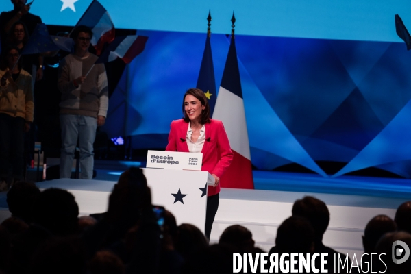 Valerie hayer - meeting de paris pour les europeennes 