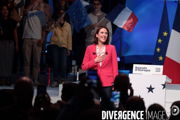 Valerie hayer - meeting de paris pour les europeennes 