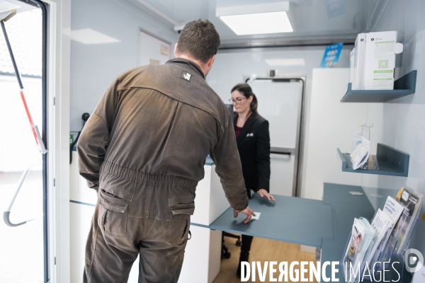 Bureau de poste itinerant- Haute-Marne