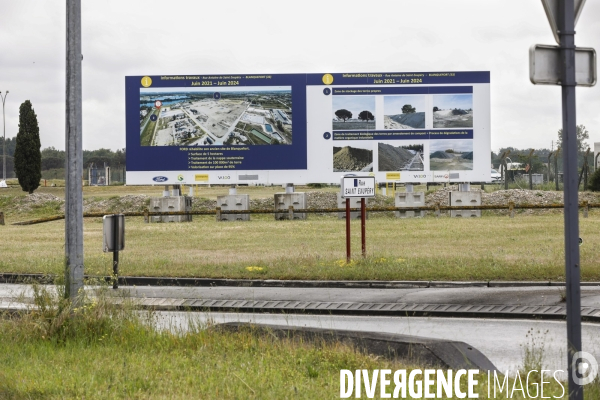 Ford réhabilite son ancien site de Blanquefort en Gironde.