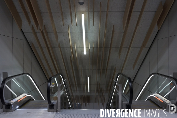 Chantier de la future gare Saint-Denis - Pleyel, le 15 mai 2024.