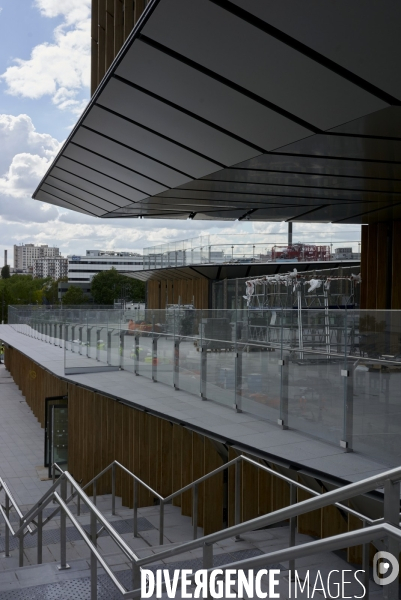 Chantier de la future gare Saint-Denis - Pleyel, le 15 mai 2024.