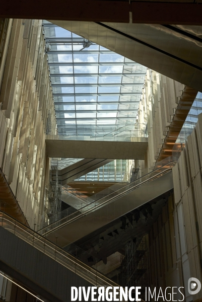 Chantier de la future gare Saint-Denis - Pleyel, le 15 mai 2024.
