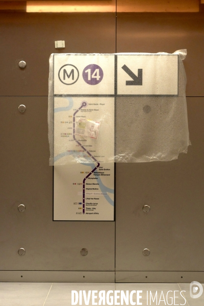 Chantier de la future gare Saint-Denis - Pleyel, le 15 mai 2024.
