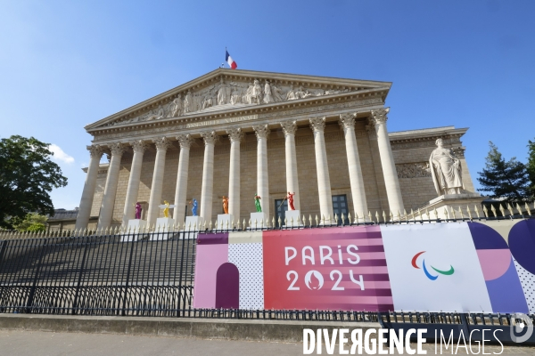 La venus de milo devient sportive pour les jeux de paris 2024