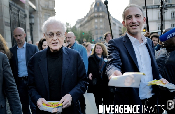 Elections Europeennes / Lionel Jospin apporte son soutien à Raphaël Glucksmann