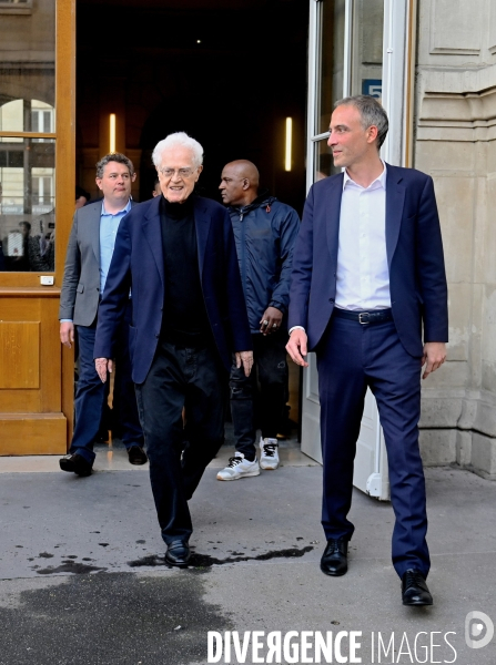 Elections Europeennes / Lionel Jospin apporte son soutien à Raphaël Glucksmann