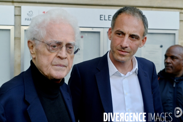 Elections Europeennes / Lionel Jospin apporte son soutien à Raphaël Glucksmann
