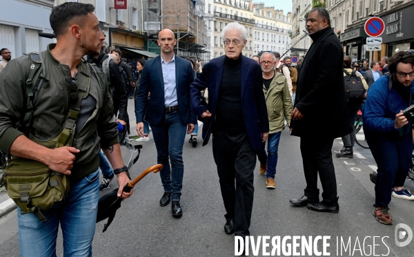 Elections Europeennes / Lionel Jospin apporte son soutien à Raphaël Glucksmann