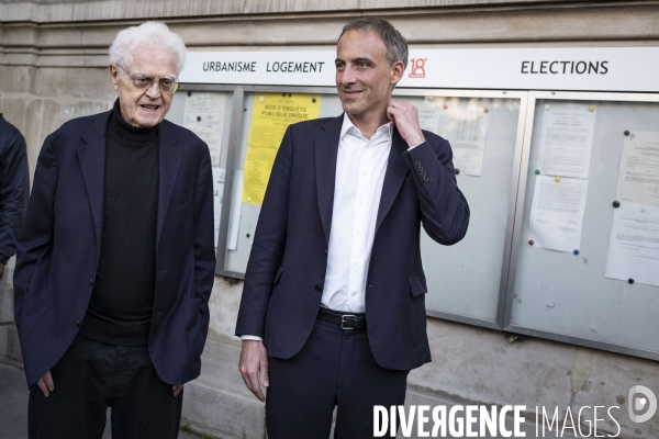 Raphael Glucksmann, campagne Européenne