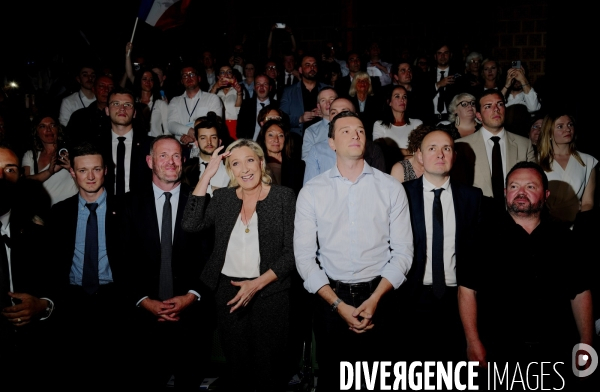 Elections Européennes / Meeting de Jordan Bardella et Marine Le Pen