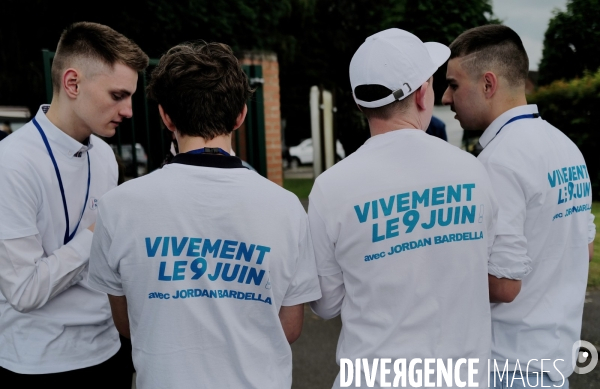 Elections Européennes / Meeting de Jordan Bardella et Marine Le Pen