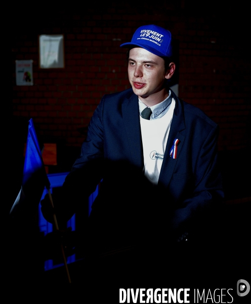 Elections Européennes / Meeting de Jordan Bardella et Marine Le Pen