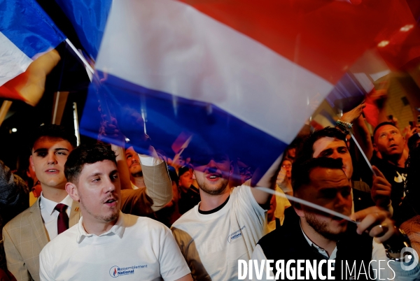 Elections Européennes / Meeting de Jordan Bardella et Marine Le Pen