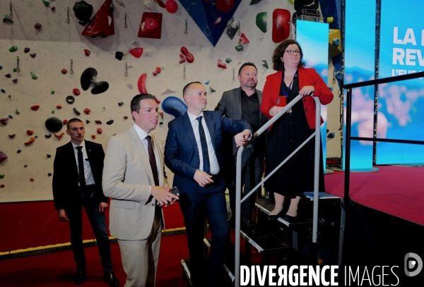 Elections Européennes / Meeting de Jordan Bardella et Marine Le Pen