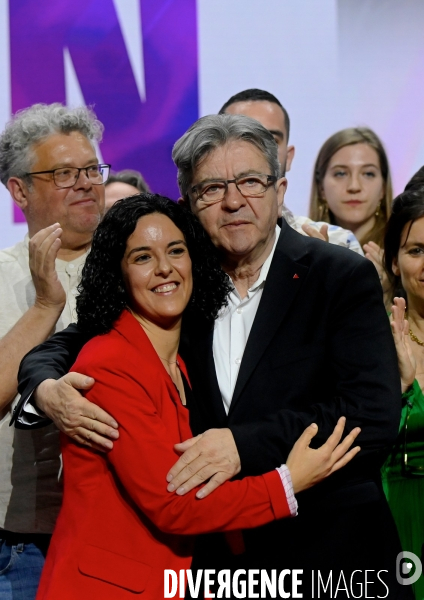 Elections européennes / Meeting de la France Insoumise