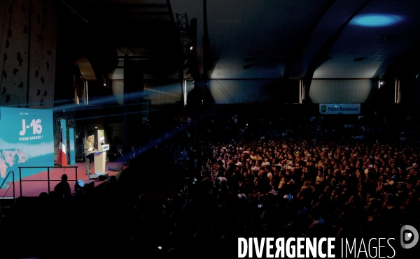 Elections Européennes / Meeting de Jordan Bardella et Marine Le Pen