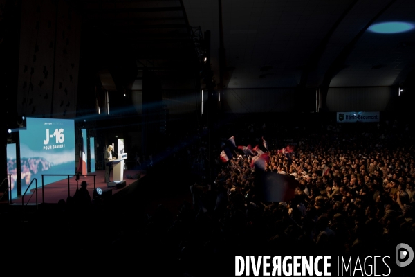 Elections Européennes / Meeting de Jordan Bardella et Marine Le Pen