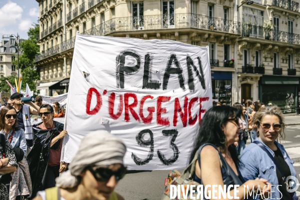 Manifestation de l education nationale contre  le choc de savoirs 