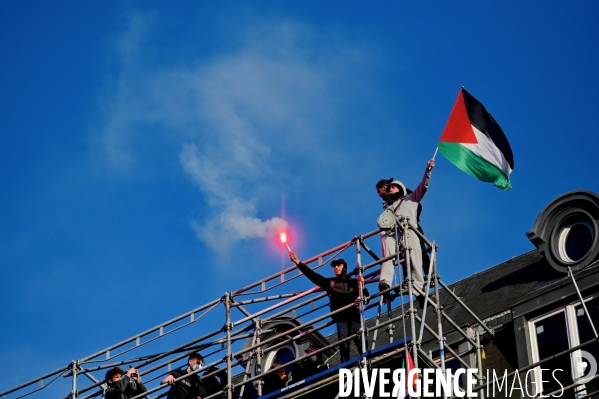 Manifestation de soutien à la Palestine