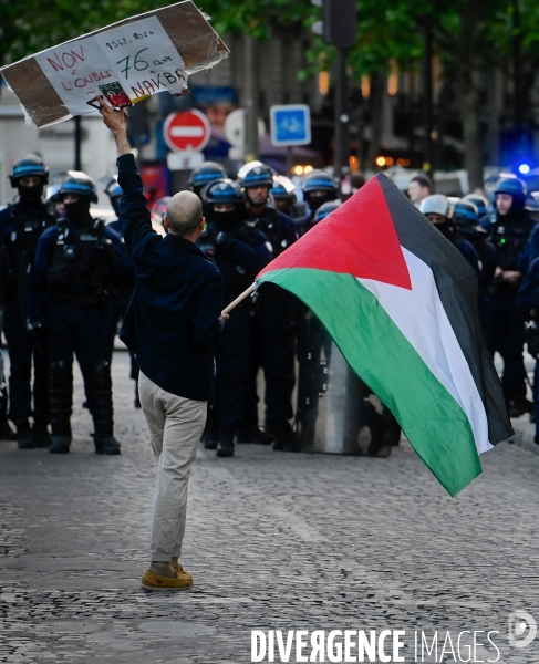 Manifestation de soutien à la Palestine