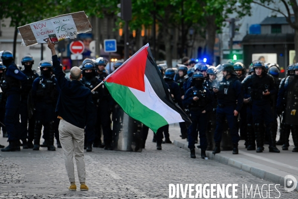 Manifestation de soutien à la Palestine