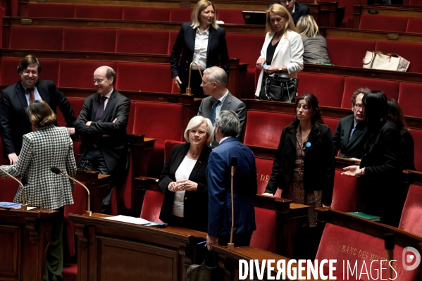 Assemblee Nationale / Debat sur le  Projet de loi sur la fin de vie